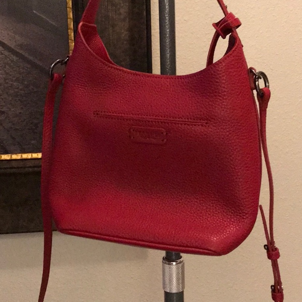 Brighton Charlette Ferrara Eternity Red Crossbody Bag Orig $365 EUC - Picture 4 of 16